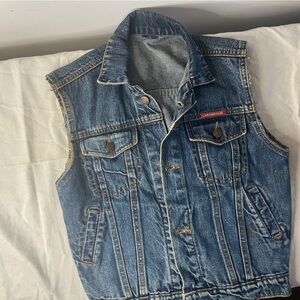 Calvin Klein Blue Denim Fabric